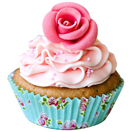 Pink Rose Cupcakes 6
